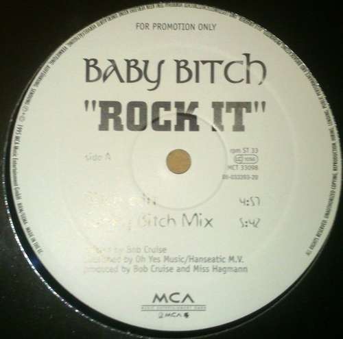 Cover Baby Bitch - Rock It (12, Promo) Schallplatten Ankauf