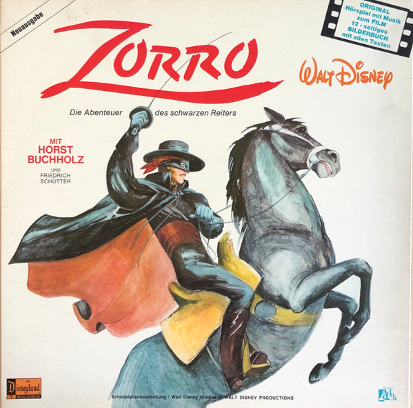 Bild Petra Schmidt-Decker - Walt Disney - Zorro (LP) Schallplatten Ankauf