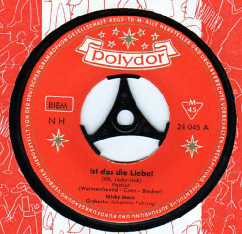 Cover Micky Main - Ist Das Die Liebe! (Oh, Jacky-Jack) (7, Single, Mono) Schallplatten Ankauf