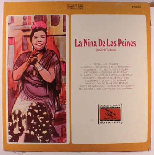 Cover La Niña De Los Peines - The Girl Of The Combs (LP, Comp) Schallplatten Ankauf