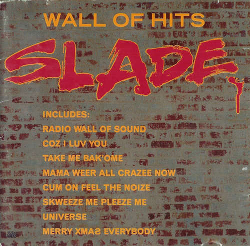 Cover Slade - Wall Of Hits (CD, Comp, RP) Schallplatten Ankauf
