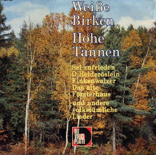 Cover Various - Weisse Birken - Hohe Tannen (LP) Schallplatten Ankauf
