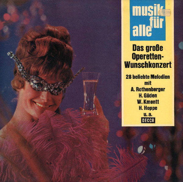 Cover Various - Das Große Operetten - Wunschkonzert (LP) Schallplatten Ankauf