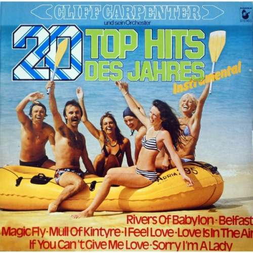 Cover Cliff Carpenter Und Sein Orchester - 20 Top Hits Des Jahres - Instrumental (LP, Comp) Schallplatten Ankauf