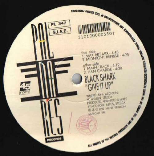 Cover Black Shark - Give It Up (12) Schallplatten Ankauf
