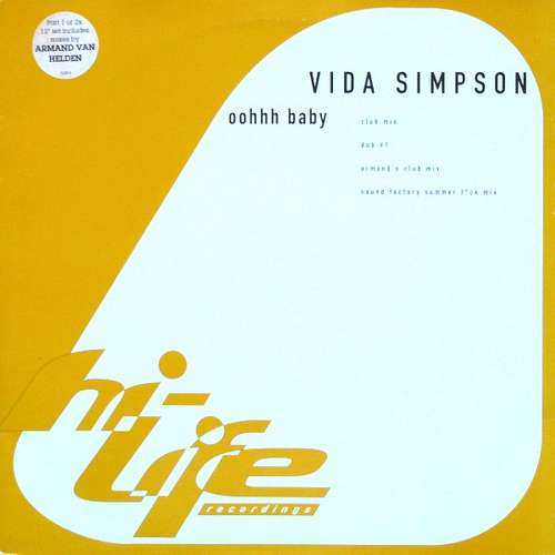Cover Vida Simpson* - Oohhh Baby (12) Schallplatten Ankauf
