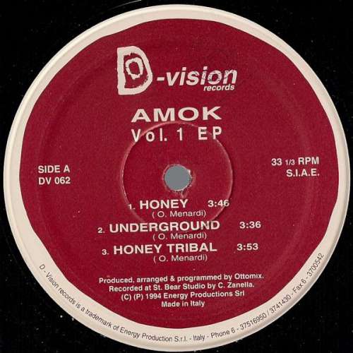 Cover Amok - Vol. 1 EP (12, EP) Schallplatten Ankauf