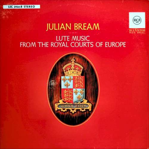 Cover Julian Bream - Lute Music From The Royal Courts Of Europe (LP, Album) Schallplatten Ankauf