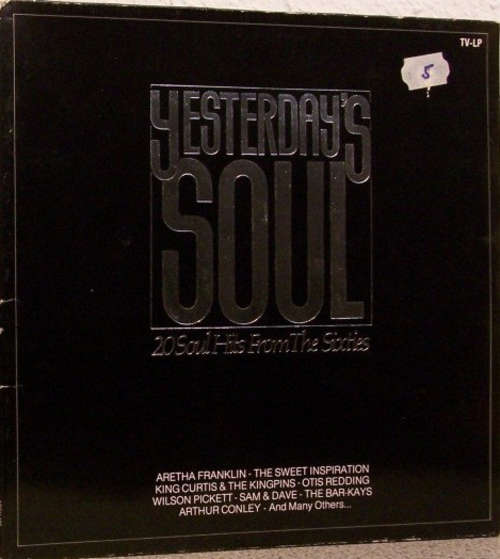 Cover Various - Yesterday's Soul - 20 Soul Hits From The Sixties (LP, Comp, Etc) Schallplatten Ankauf