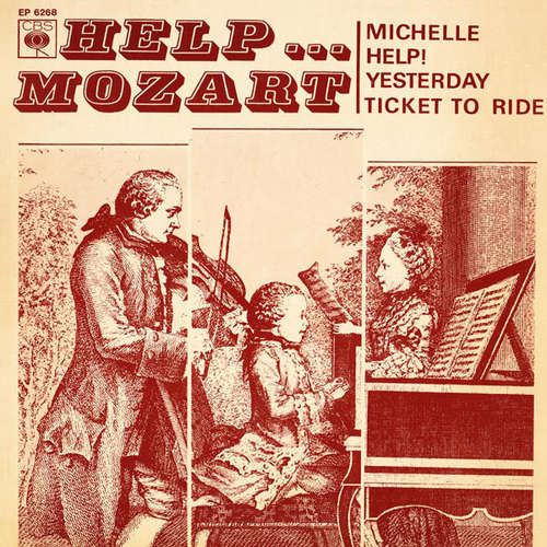 Cover Guy Boyer - Help... Mozart (7, EP) Schallplatten Ankauf