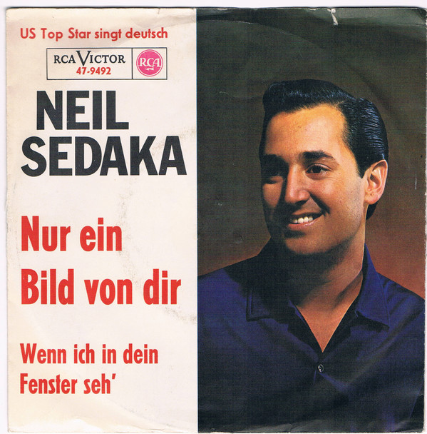 Cover Neil Sedaka - Wenn Ich In Dein Fenster Seh' / Nur Ein Bild Von Dir (7) Schallplatten Ankauf