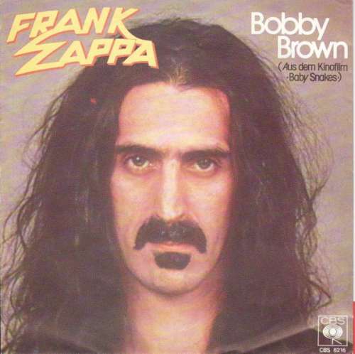 Cover Frank Zappa - Bobby Brown (7, Single) Schallplatten Ankauf