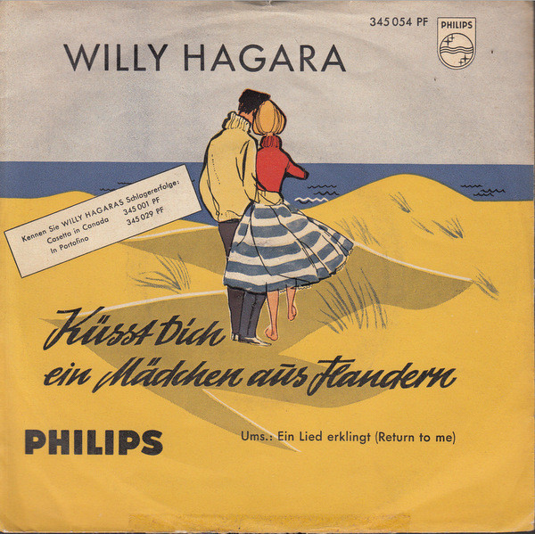 Bild Willy Hagara - Küsst Dich Ein Mädchen Aus Flandern (7, Mono) Schallplatten Ankauf