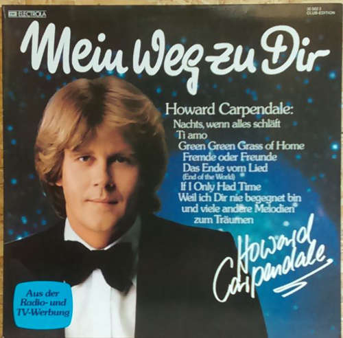 Cover Howard Carpendale - Mein Weg Zu Dir (LP, Album, Clu) Schallplatten Ankauf