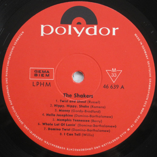 Cover The Shakers (5) - Shakers' Twist Club (LP, Mono) Schallplatten Ankauf