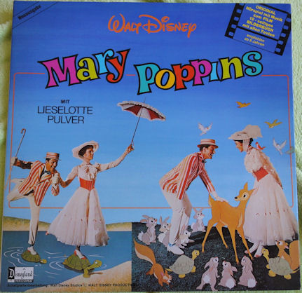 Cover Walt Disney - Mary Poppins (LP, Gat) Schallplatten Ankauf