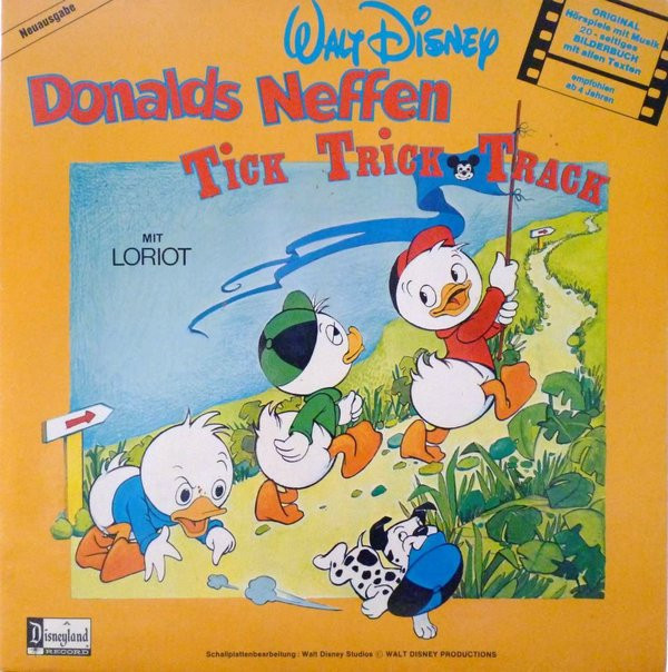 Cover Walt Disney - Donalds Neffen (LP) Schallplatten Ankauf
