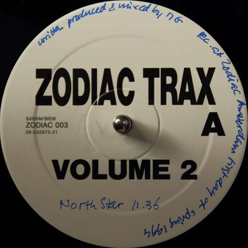 Cover Zodiac Trax - Zodiac Trax Volume 2 (12, Promo) Schallplatten Ankauf