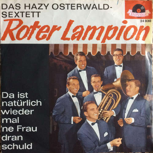 Cover Hazy Osterwald Und Sein Sextett* - Roter Lampion (7, Single) Schallplatten Ankauf