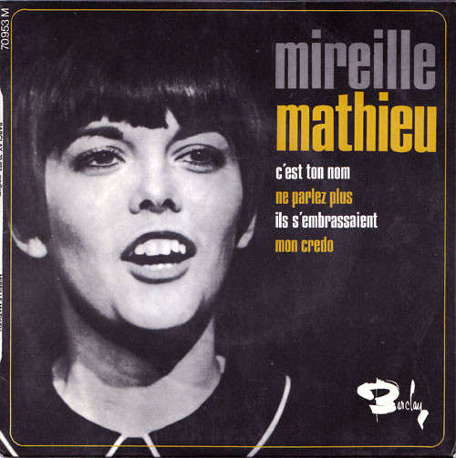 Cover Mireille Mathieu - C'Est Ton Nom (7, EP) Schallplatten Ankauf