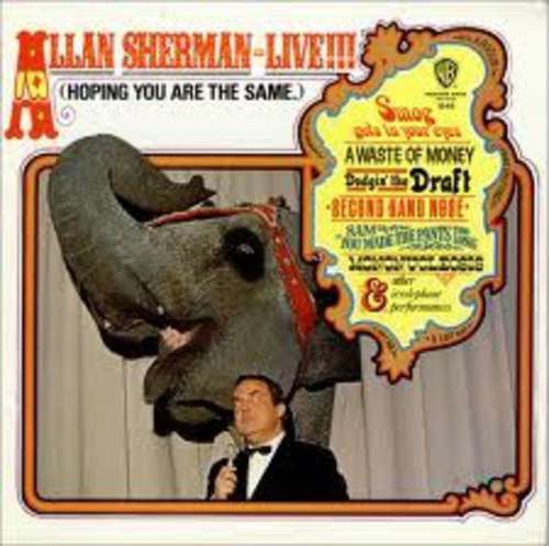 Cover Allan Sherman - Live! (LP, Album, Mono) Schallplatten Ankauf
