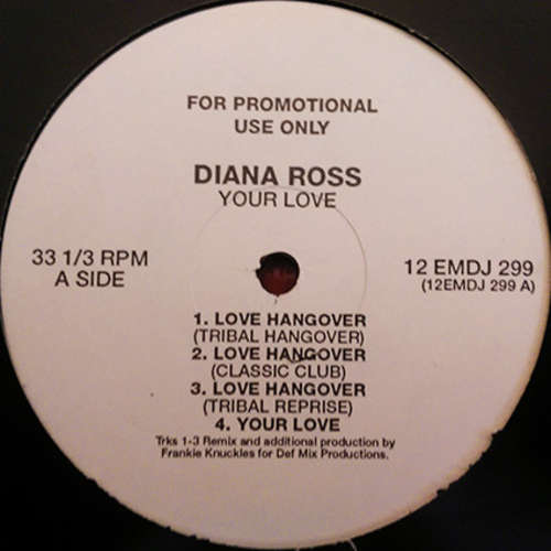 Cover Diana Ross - Your Love (12, Promo) Schallplatten Ankauf