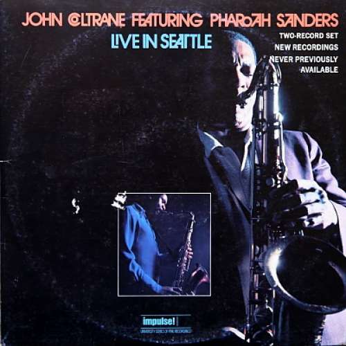 Cover John Coltrane Featuring Pharoah Sanders - Live In Seattle (2xLP, Album, Gat) Schallplatten Ankauf