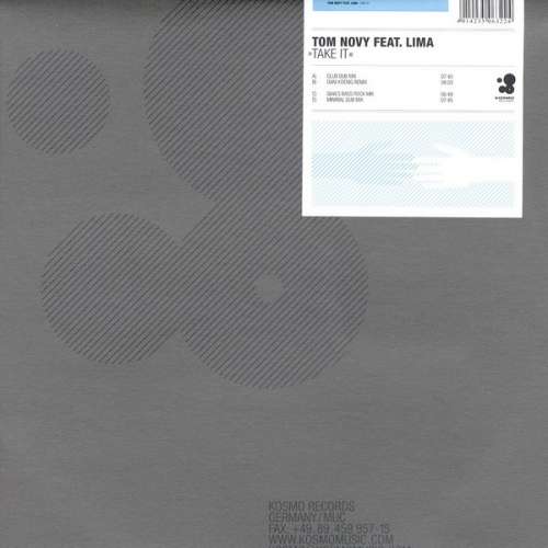 Cover Tom Novy Feat. Lima - Take It (2x12) Schallplatten Ankauf