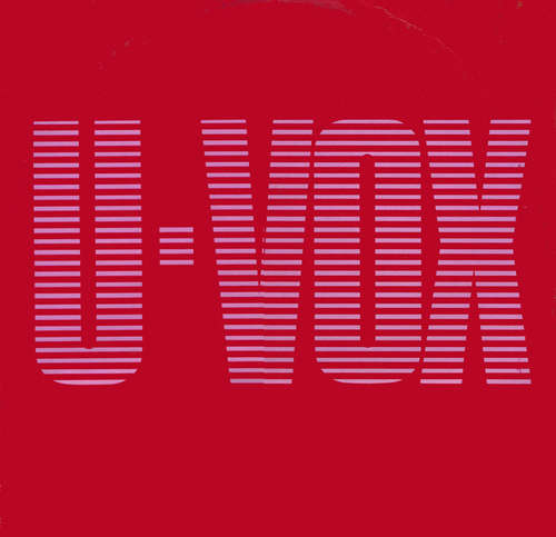 Cover Ultravox - U-VOX (LP, Album) Schallplatten Ankauf