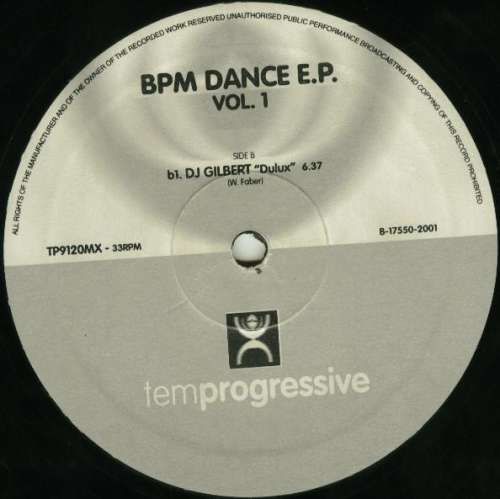 Cover Various - BPM Dance E.P. Vol. 1 (12, EP) Schallplatten Ankauf