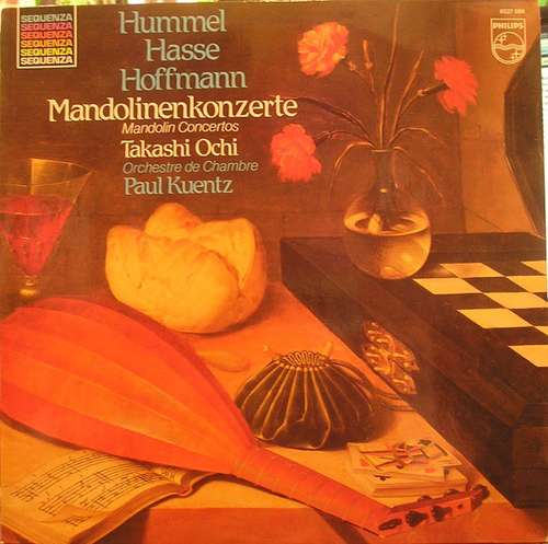 Cover Hummel*, Hasse*, Hoffmann*, Takashi Ochi, Orchestre De Chambre Paul Kuentz - Mandolinenkonzerte = Mandolin Concertos (LP, RE) Schallplatten Ankauf
