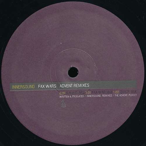 Cover Innersound - Fax Wars (Advent Remixes) (12) Schallplatten Ankauf