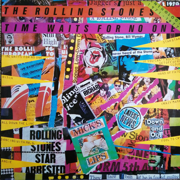 Cover The Rolling Stones - Time Waits For No One (Anthology 1971-1977) (LP, Comp) Schallplatten Ankauf