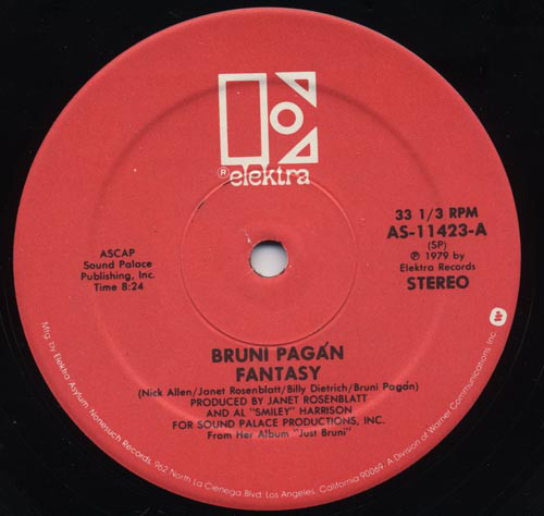Cover Bruni Pagán* - Fantasy (12) Schallplatten Ankauf
