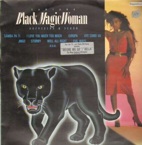 Cover Santana - Black Magic Woman (2xLP, Comp) Schallplatten Ankauf