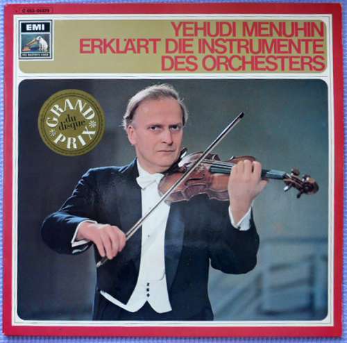 Cover Yehudi Menuhin - Erklärt Die Instrumente Des Orchesters (LP, Album) Schallplatten Ankauf