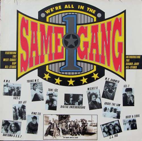 Cover Various - We're All In The Same Gang (LP, Comp) Schallplatten Ankauf