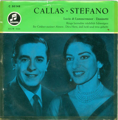 Cover Callas* . Stefano* - Lucia Di Lammermoor (7) Schallplatten Ankauf