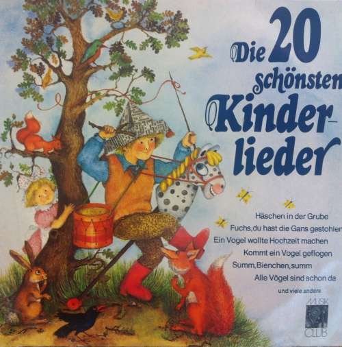 Cover Kinderchor vom Neckartor - Die 20 Schönsten Kinderlieder (LP) Schallplatten Ankauf