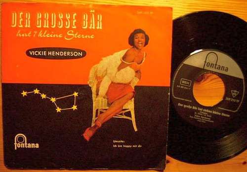 Cover Vickie Henderson - Der Große Bär Hat Sieben Kleine Sterne (7, Mono) Schallplatten Ankauf