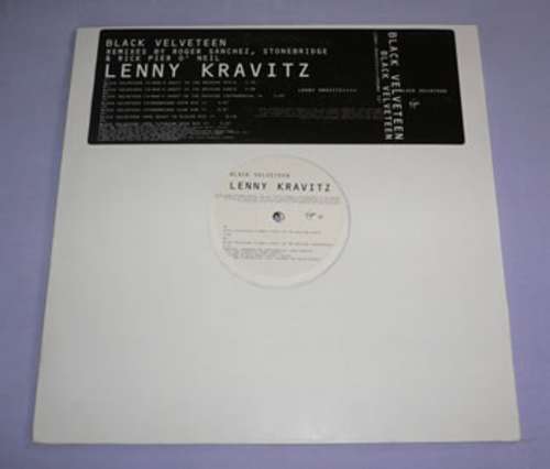 Cover Lenny Kravitz - Black Velveteen (2x12, Promo) Schallplatten Ankauf