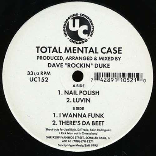 Cover Dave Rockin Duke - Total Mental Case (12) Schallplatten Ankauf