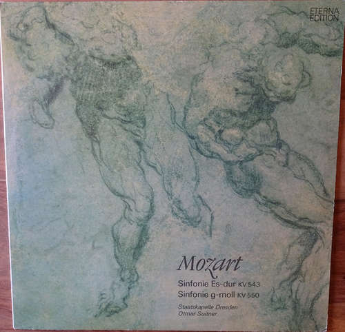 Cover Mozart*, Staatskapelle Dresden, Otmar Suitner - Sinfonie Es-dur KV 543 / Sinfonie G-moll KV 550 (LP, RP, Blu) Schallplatten Ankauf