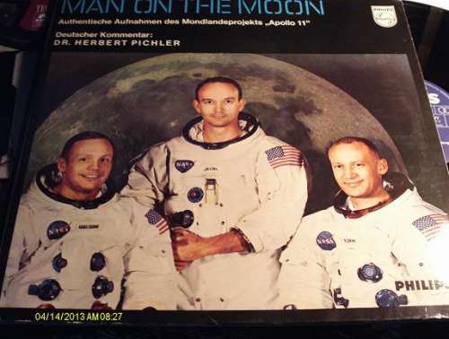 Cover Dr. Herbert Pichler* - Man On The Moon (LP) Schallplatten Ankauf