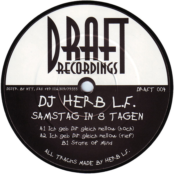 Cover DJ Herb L.F.* - Samstag In 8 Tagen (12) Schallplatten Ankauf
