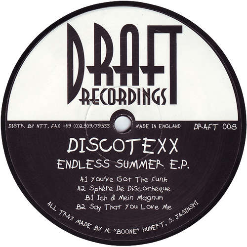 Cover Discotexx - Endless Summer E.P. (12, EP) Schallplatten Ankauf