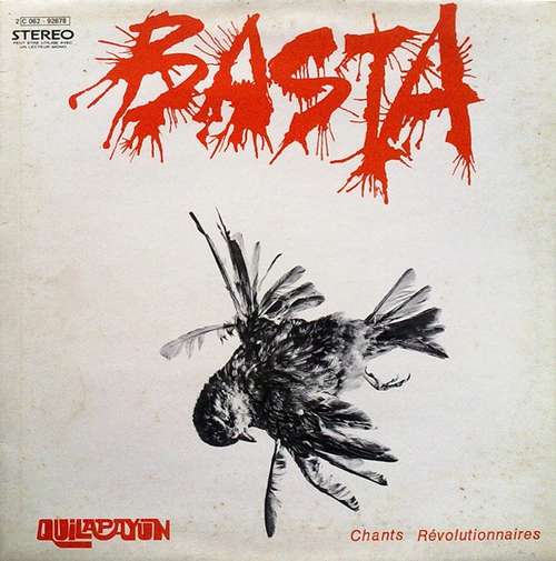 Cover Quilapayún - Basta (LP, Album, RP, Gat) Schallplatten Ankauf
