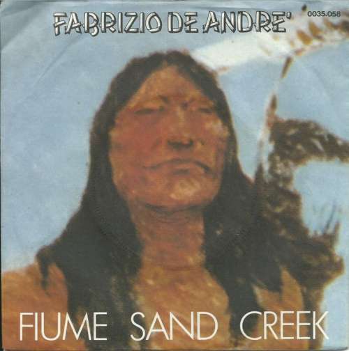 Cover Fabrizio De André - Fiume Sand Creek (7) Schallplatten Ankauf