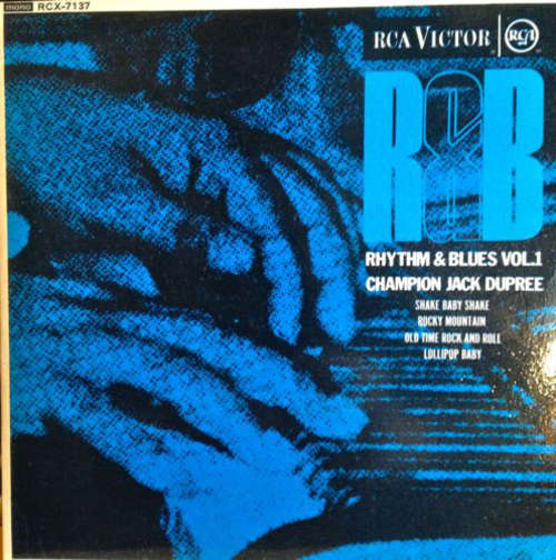 Cover Champion Jack Dupree - Rhythm & Blues Vol.1 (7, EP) Schallplatten Ankauf