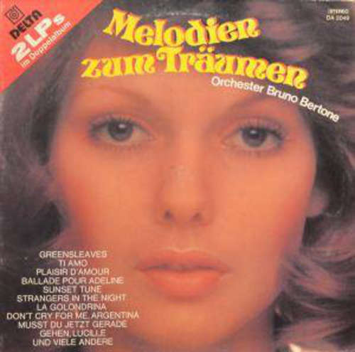 Cover Orchester Bruno Bertone - Melodien Zum Träumen (2xLP, Album) Schallplatten Ankauf